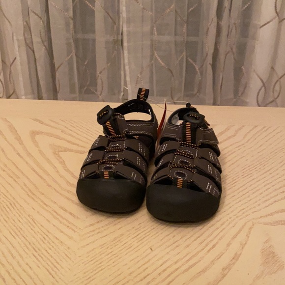 Gymboree boys brown sandals size 10 - Picture 1 of 4